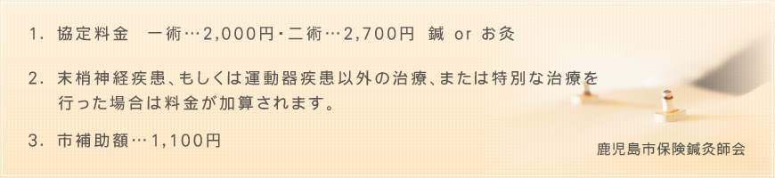 施術料金